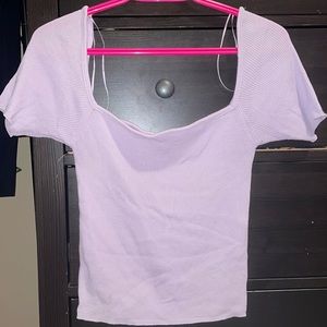 Purple Zara top
